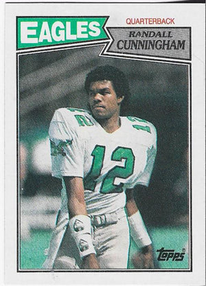 Randall Cunningham 1987 Topps Card #296