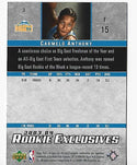 Carmelo Anthony 2003-04 Upper Deck #3 Rookie Exclusives Card