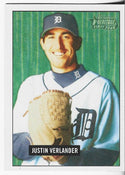 Justin Verlander 2005 Topps Heritage Rookie Card #220