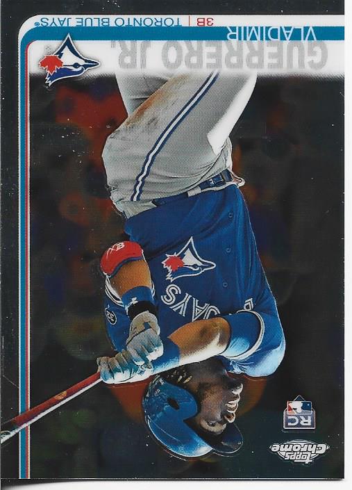 Vladimir Guerrero Jr. 2019 Topps Chrome Rookie Card #201