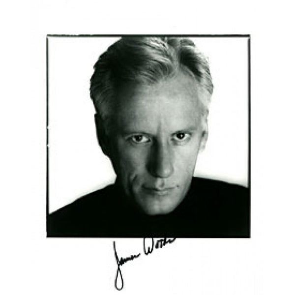 James Woods Autographed / Signed Black & White 8x10 Photo