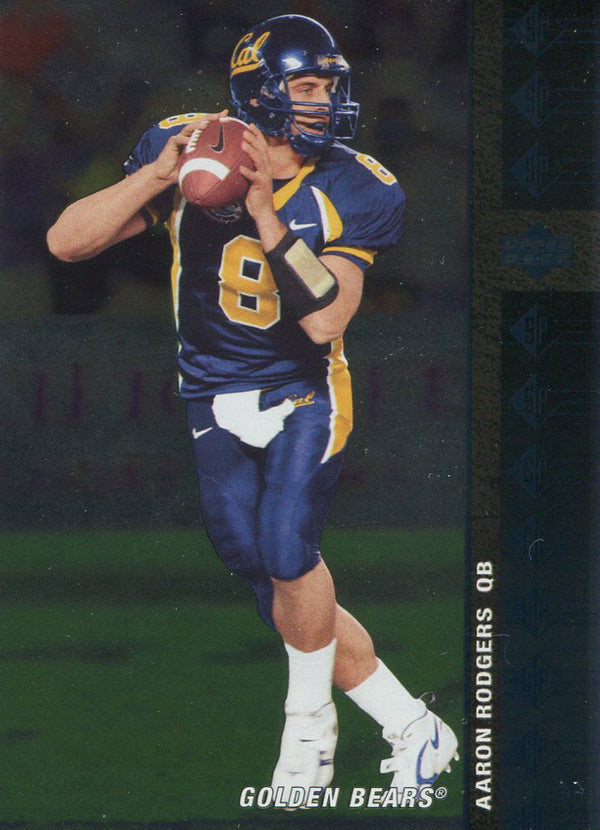 Aaron Rodgers Unsigned 2012 UpperDeck SP Card