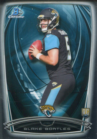 Blake Bortles Unsigned 2014 Topps Bowman Chrome Rookie Card