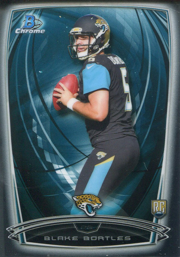 Blake Bortles Unsigned 2014 Topps Bowman Chrome Rookie Card