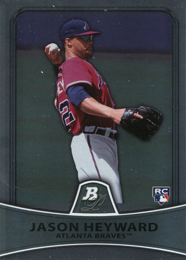Jason Heyward Unsigned 2010 Topps Platinum Bowman Rookie Card