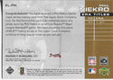 Phil Niekro 2002 Upper Deck Game Used Jersey Card