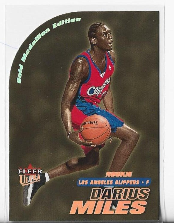 Darius Miles 2000-01 Fleer Ultra #2236 Rookie Card