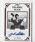 Y.A. Tittle 2012 Leaf #AKA-YAT Autograph Card