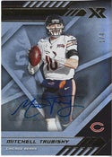 Mitchell Trubisky 2020 Panini XR Autographed Card 1/4 #70