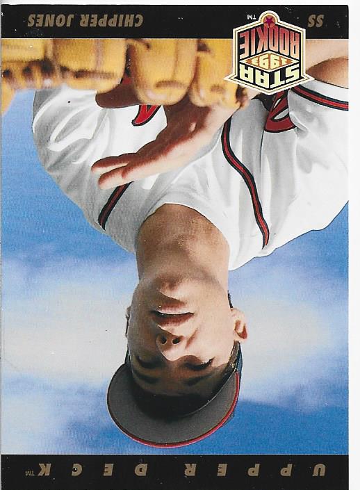 Chipper Jones 1992 Upper Deck Card