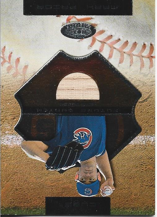 Mark Prior 2002 Fleer Game Used Bat Card 612/1000