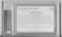 Michael Jordan 1989-90 North Carolina Collegiate Collection #14 (Beckett 9 MINT) Card