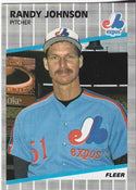 Randy Johnson 1989 Fleer Card #381