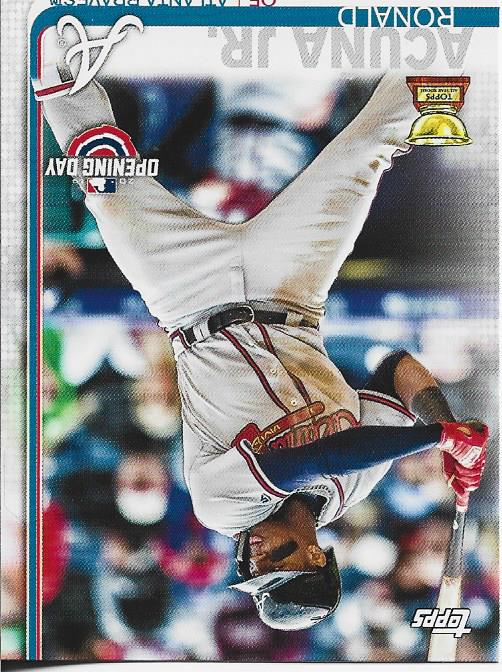 Ronald Acuna 2019 Topps Opening Day Card #51