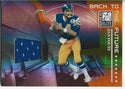 Philip Rivers and Dan Fouts 2007 Donruss Elite Back To The Future Jersey Card 136/299