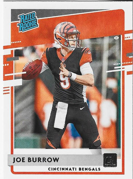 joe burrow rookie card Super Bowl 56 