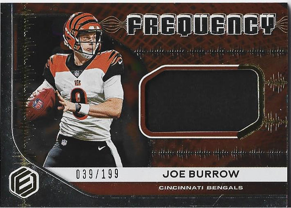 Joe Burrow 2020 Panini Elements Rookie Jersey Card 39/199 #FR-1