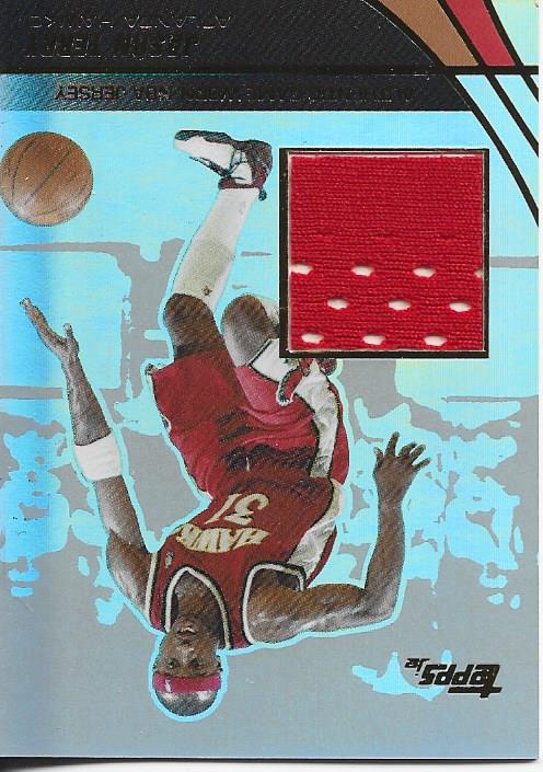 Jason Terry 2004 Topps Game Used Jersey Card #JT