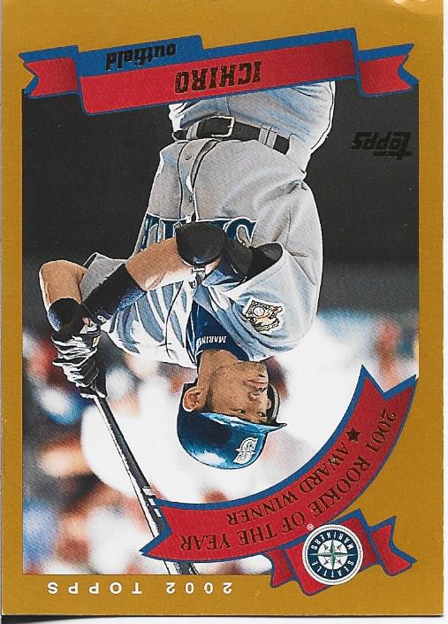 Ichiro 2002 Topps Card #718