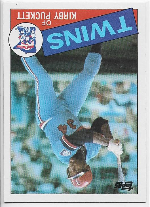 Kirby Puckett 1989 Topps Card