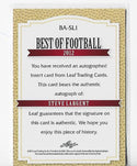 Steve Largent 2012 Leaf #BA-SL1 Autograph Card