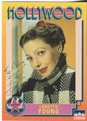 Loretta Young 1991 Starline Hollywood Autographed Card #85