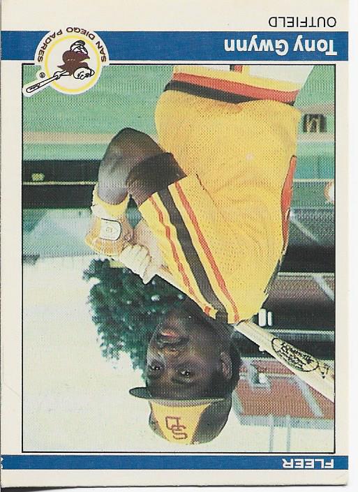 Tony Gwynn 1984 Fleer Card