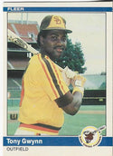 Tony Gwynn 1984 Fleer Card