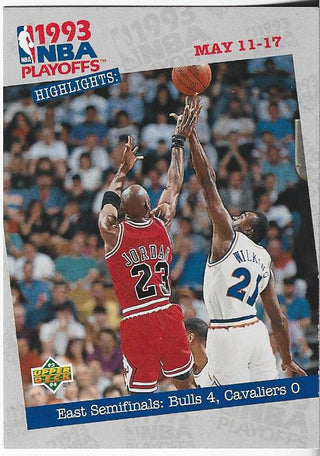 Michael Jordan 1993 Upper Deck Card #187