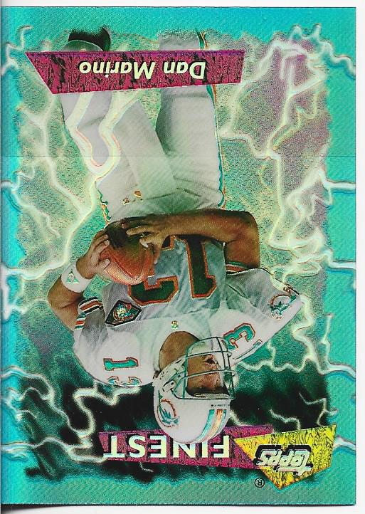 Dan Marino 1995 Topps Finest Card