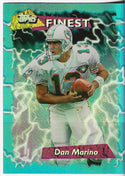 Dan Marino 1995 Topps Finest Card