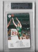 Larry Bird 1988 Fournier NBA Estrellas #1 (Beckett 9 Mint) Card