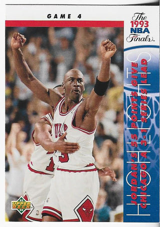 Michael Jordan 1993 Upper Deck Card #201