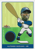 Alfonso Soriano 2002 Fleer Game Used Cap Card