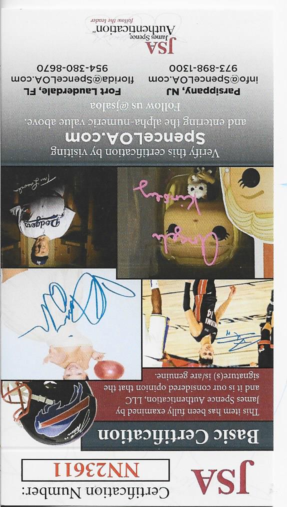 Harmon Killebrew 1980 Autographed Exhibit Card (JSA Authenticated)