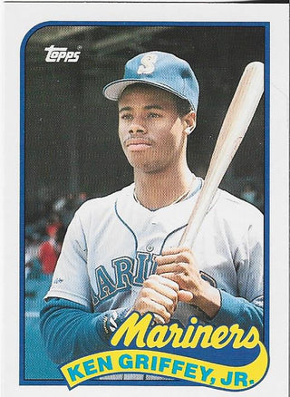 Ken Griffey Jr 1989 Topps Rookie Card #41T
