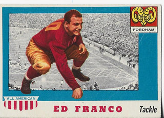 Ed Franco 1955 All American Card