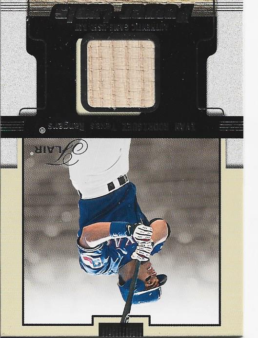 Ivan Rodriguez 2002 Fleer Game Used Bat Card