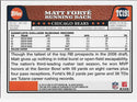 Matt Forte 2008 Topps Chrome Rookie Card