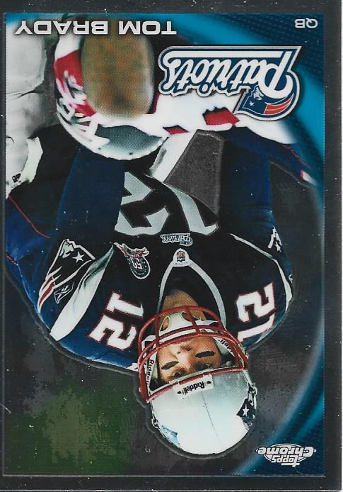 Tom Brady 2010 Topps Chrome Card #C80