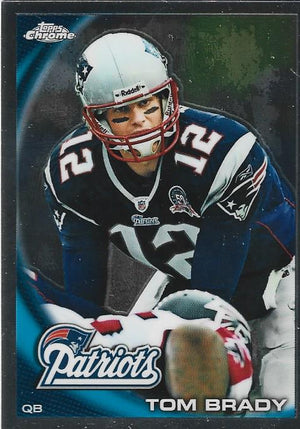 Tom Brady 2010 Topps Chrome Card #C80