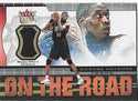 Dikembe Mutombo 2001 Fleer Game Worn Jersey Card