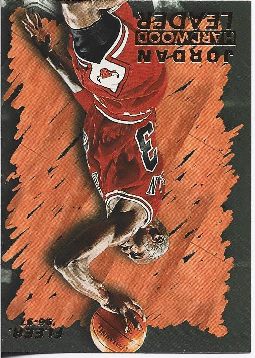 Michael Jordan 1996 Fleer Card #123