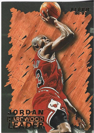Michael Jordan 1996 Fleer Card #123