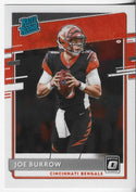 Joe Burrow 2020 Panini Donruss Optic Rookie Card #151