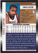 Vince Carter 1999 Topps Rookie Card #199