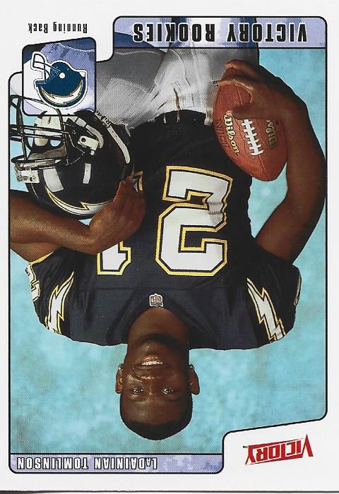 LaDainian Tomlinson 2001 Upper Deck Rookie Card