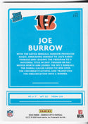 Joe Burrow 2020 Panini Donruss Optic Rookie Card #151