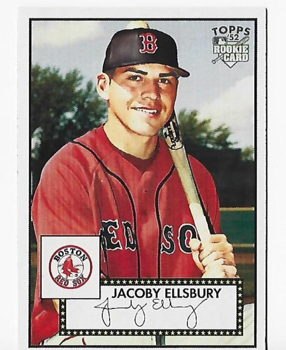 Jacoby Ellsbury 2007 Topps 52 #91 Rookie Card