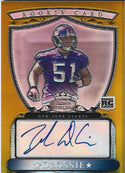 Zak DeOssie 2007 Bowman Autographed Rookie Card 563/1800